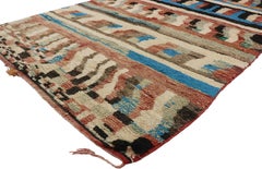 Bauhaus Meets Berber: Rare Vintage Boujad Masterpiece of Modern Style