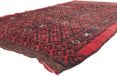 Vintage Taznakht Moroccan Rug, Cozy Nomad Meets Pacific Northwest Style