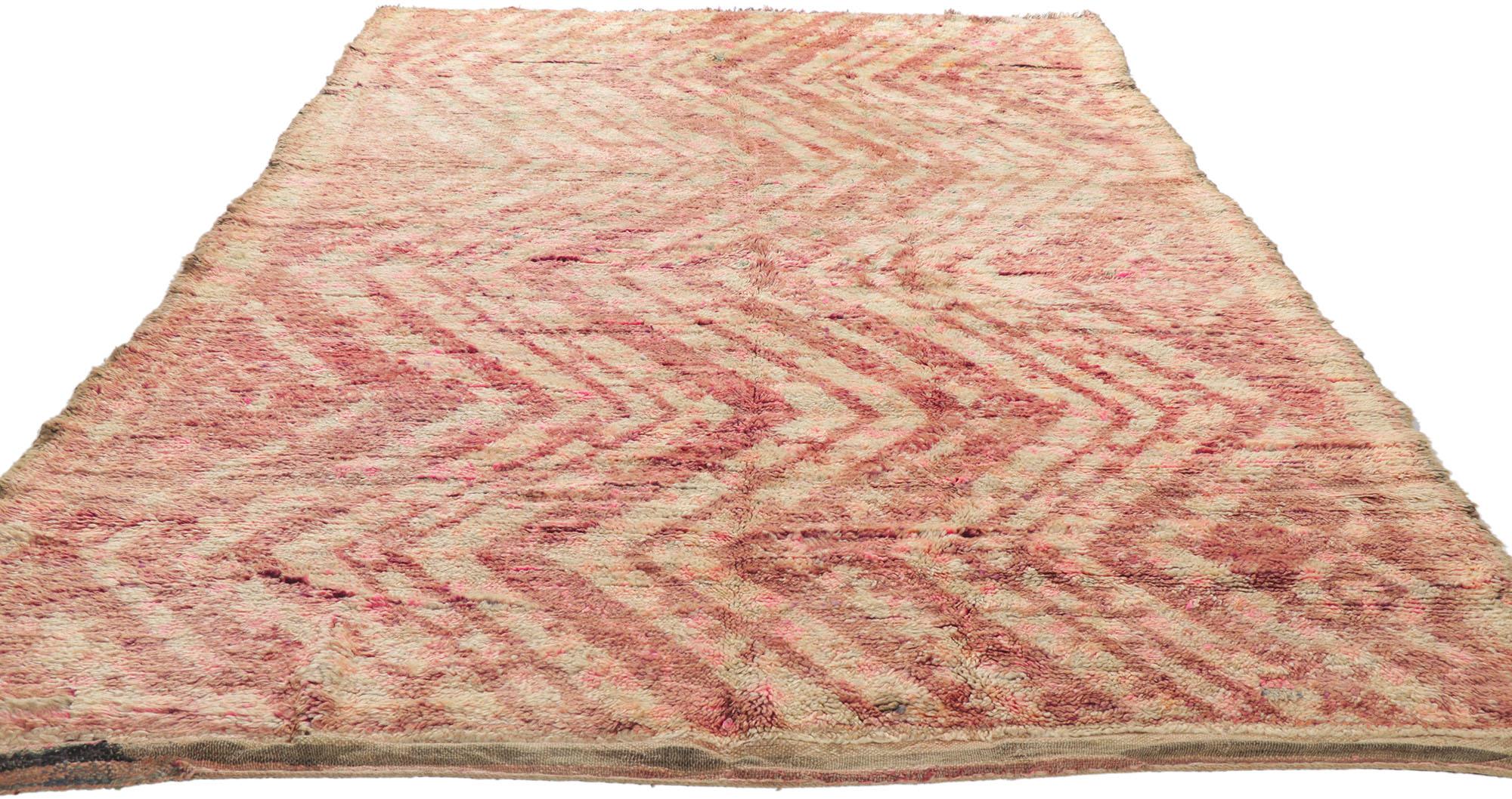 Bohème Tapis berbère marocain vintage, breloque nomade rencontre le style Boho Chic en vente