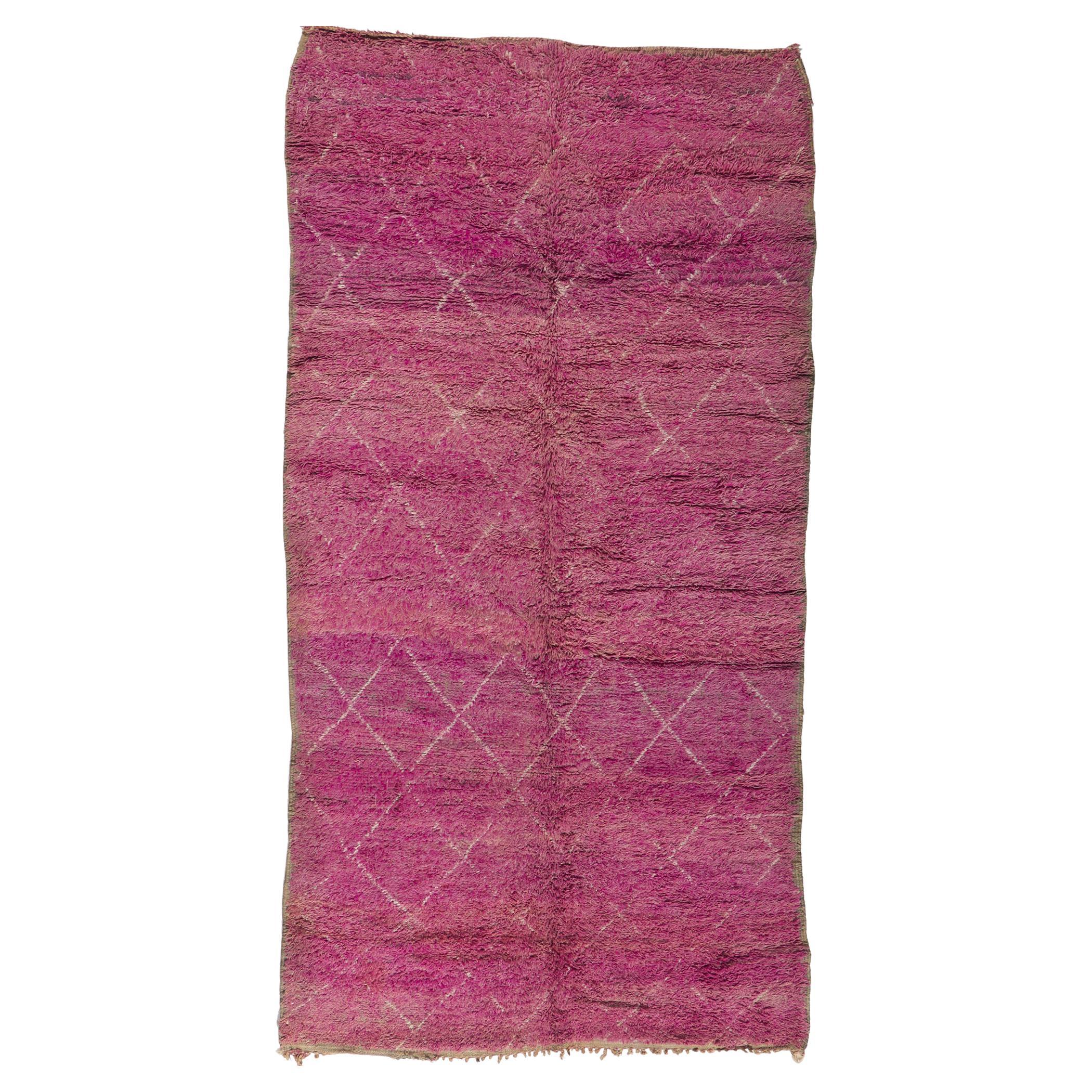 Tappeto marocchino berbero vintage, il fascino nomade incontra lo stile boho chic
