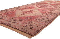 Vintage Talsint Moroccan Rug, Boho Jungalow Meets Nomadic Charm