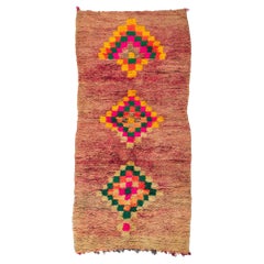 Vintage Berber Moroccan Rug, Gypset Chic Meets Boho Glam