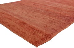 Alfombra marroquí vintage Beni Mrirt roja