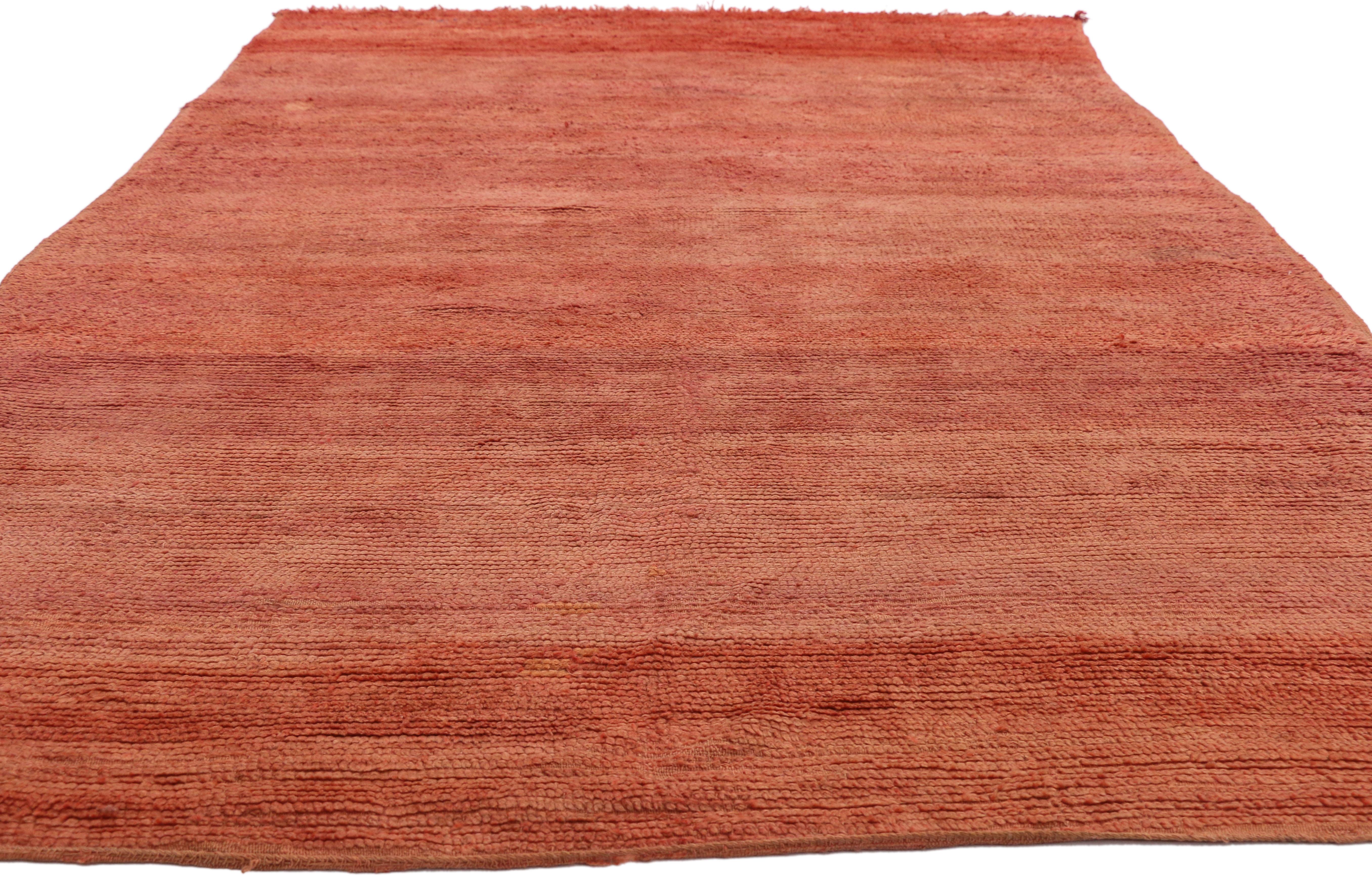 red ombre rug