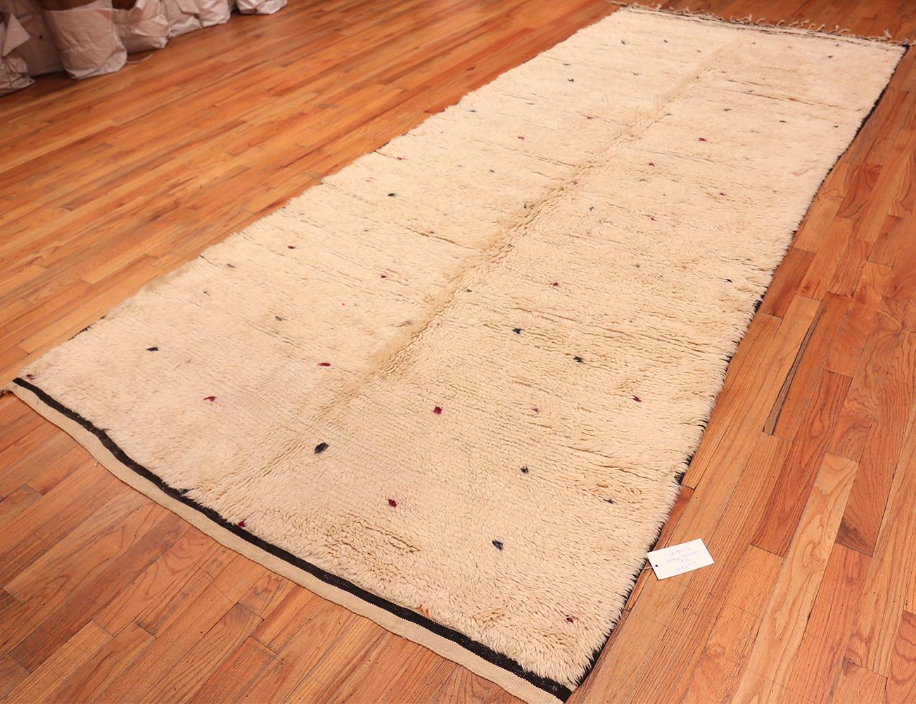 20th Century Vintage Berber Moroccan Rug. Size: 6 ft. x 13 ft. 9 in