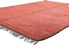 Marokkanischer Berber-Teppich im Vintage-Stil, Stammeskunst-Enchantment trifft rustikale Sensibilität