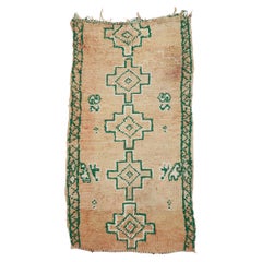Vintage Berber Moroccan Rug with Boho Chic Tribal Style