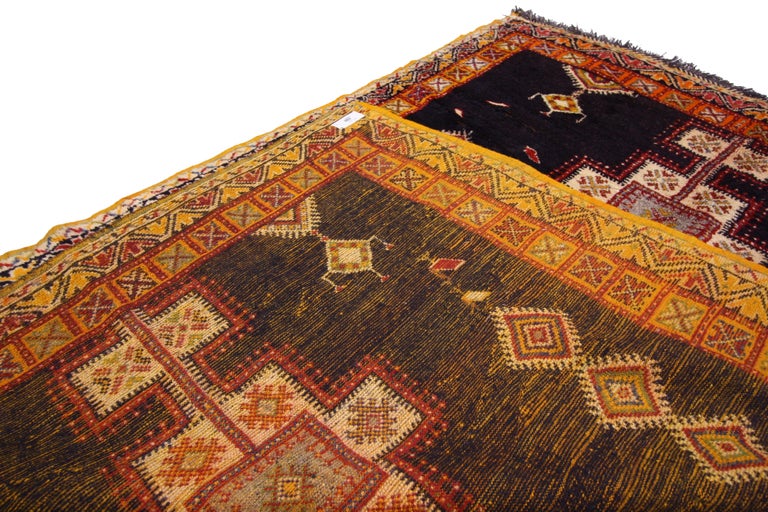 Vintage Berber Moroccan Rug with Modern Tribal Style For Sale at 1stdibs
