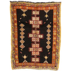 Vintage Berber Moroccan Rug with Modern Tribal Style
