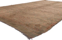 Vintage Beni MGuild Moroccan Rug, Cozy Nomad Meets Midcentury Modern Style