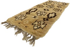 The Desert Muse: A Vintage Moroccan Azilal Masterpiece of Tribal Elegance