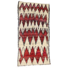 Vintage Berber Moroccan Rug with Tribal Style, Moroccan Berber Carpet