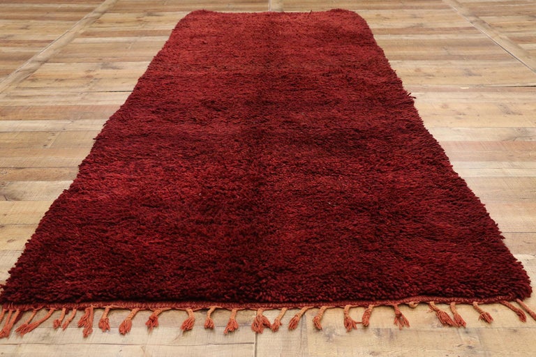 Azure Poetry -  Luxury Shag Moroccan Runner Rug main image 1