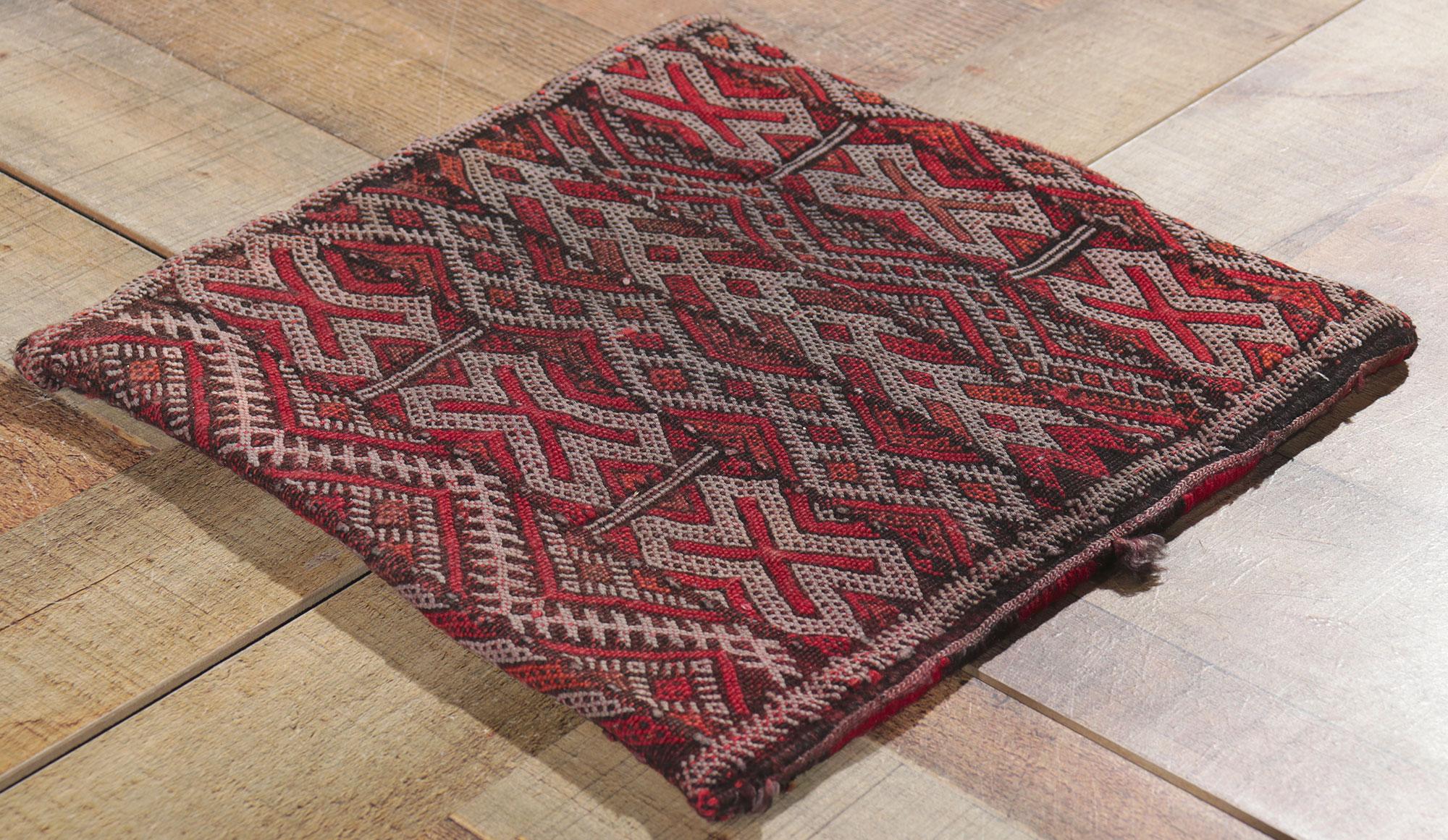 Tissé à la main Textile berbère marocain vintage en vente