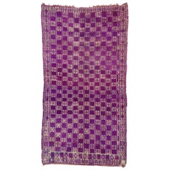 Tapis marocain Vintage Purple Talsint by Berber Tribes of Morocco