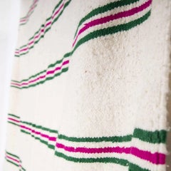 Vintage Berber Regular Stripe Hanbel Rug