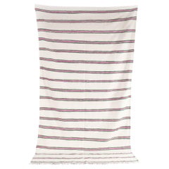 Vintage Berber Regular Stripe Hanbel Rug