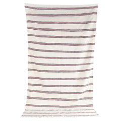 Vintage Berber Regular Stripe Hanbel Rug