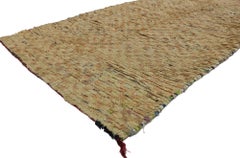 Vintage Berber Rehamna Moroccan Rug with Checkerboard Pattern