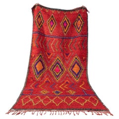 Tapis berbère Boujad 100 % laine artisanale marocaine