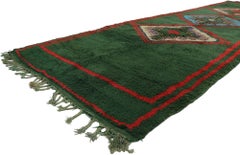 Alfombra Vintage Bereber Taznakht Marroquí de Estilo Tribal