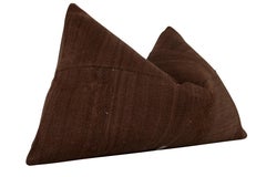 Vintage Berber Tribal Hand-Woven Kilim Wool Pillow