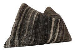 Handgewebtes Kelim-Wollkissen, Berber Stammeskunst