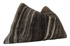 Vintage Berber Tribal Hand-Woven Kilim Wool Pillow
