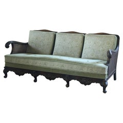 Vintage Bergere Sofa from 1900s, French Inspired, Danish Craftmanship