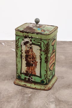 Berger's Germania-Cacao Storage Tin 1900-1930