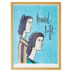 Vintage Bernard Buffet Exhibition Poster