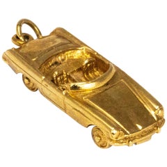 Vintage Bernard Instone 9 Carat Gold MGB Sports Car Charm