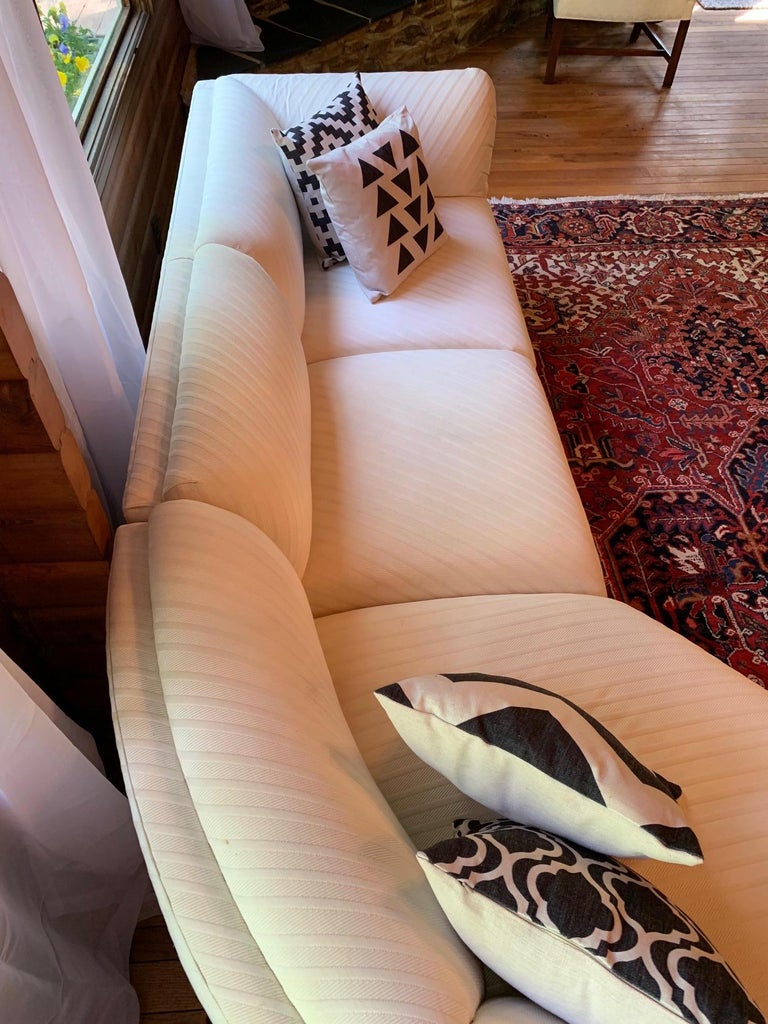 Vintage Bernhardt 3 pc Sectional Sofa Attributed to Milo Baughman1989