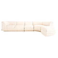 Vintage Bernhardt 4 Piece Sectional, for Custom Reupholstery