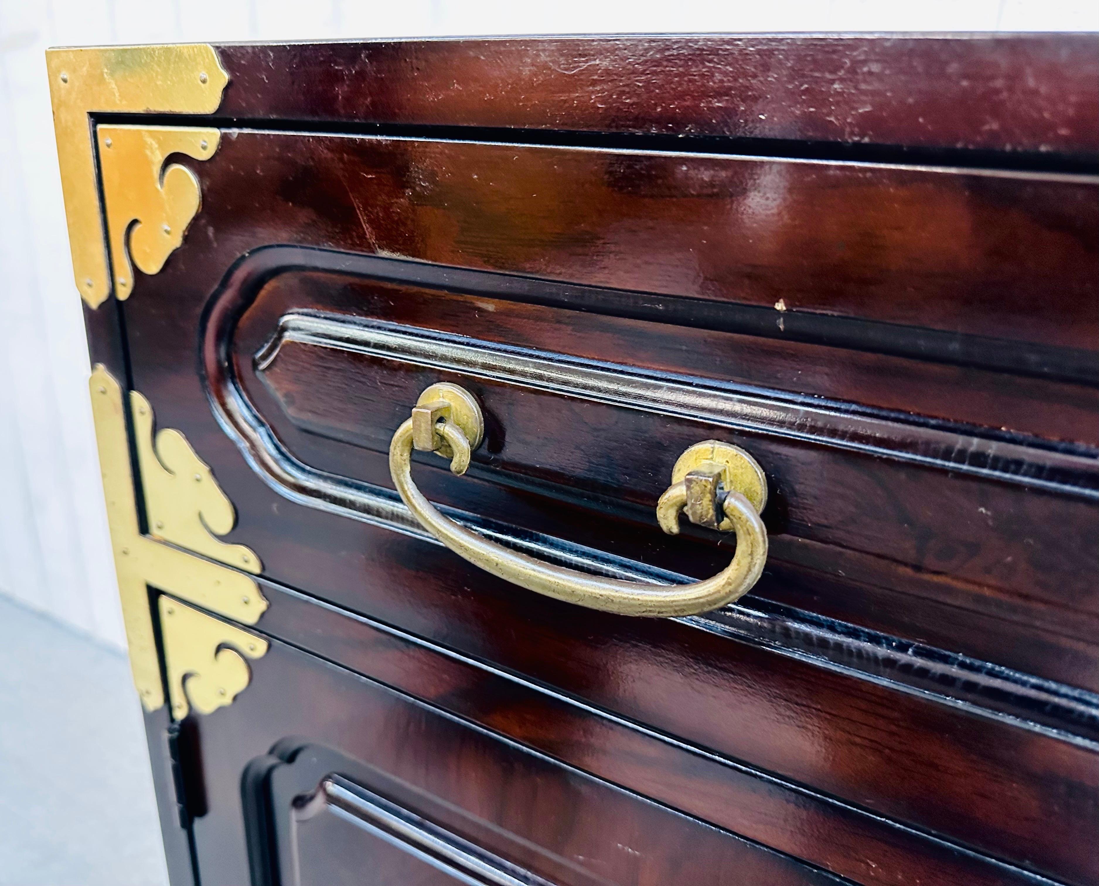 Vintage Bernhardt Chinoiserie Style Sideboard 3
