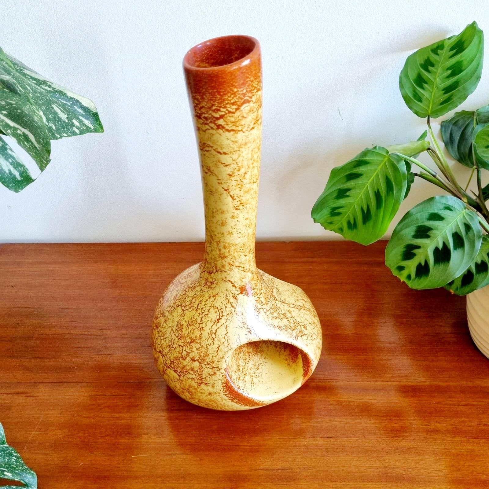 Vase Bertoncello par Roberto Rigon, Italie, années 70 Bon état - En vente à Lucija, SI