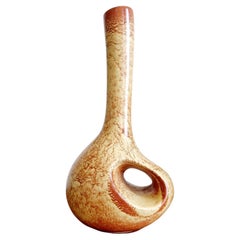 Bertoncello-Keramikvase im Vintage-Stil von Roberto Rigon, Italien 70er Jahre