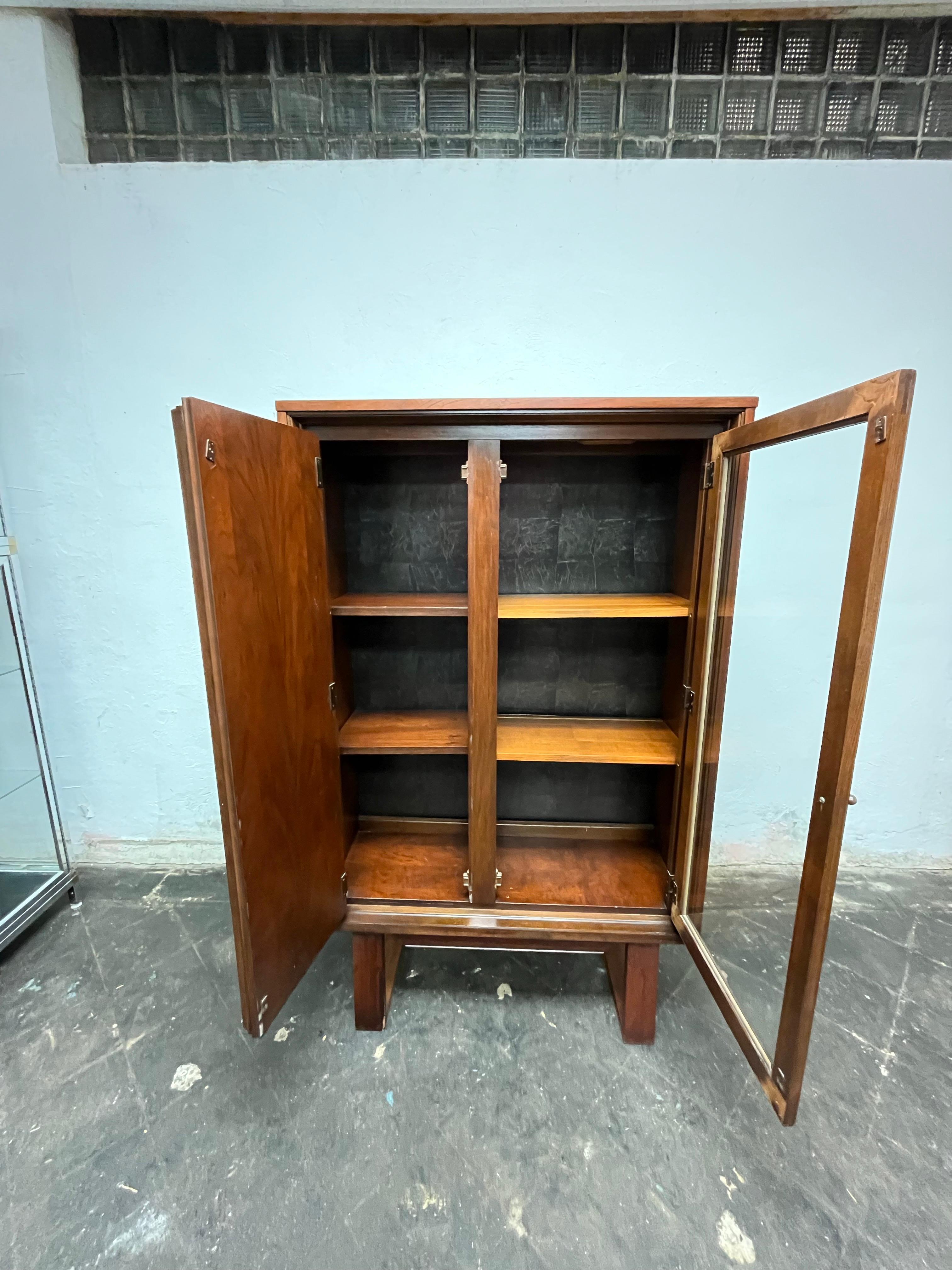 Mid-Century Modern Vintage Bespoke Witco Pulaski Cabinet
