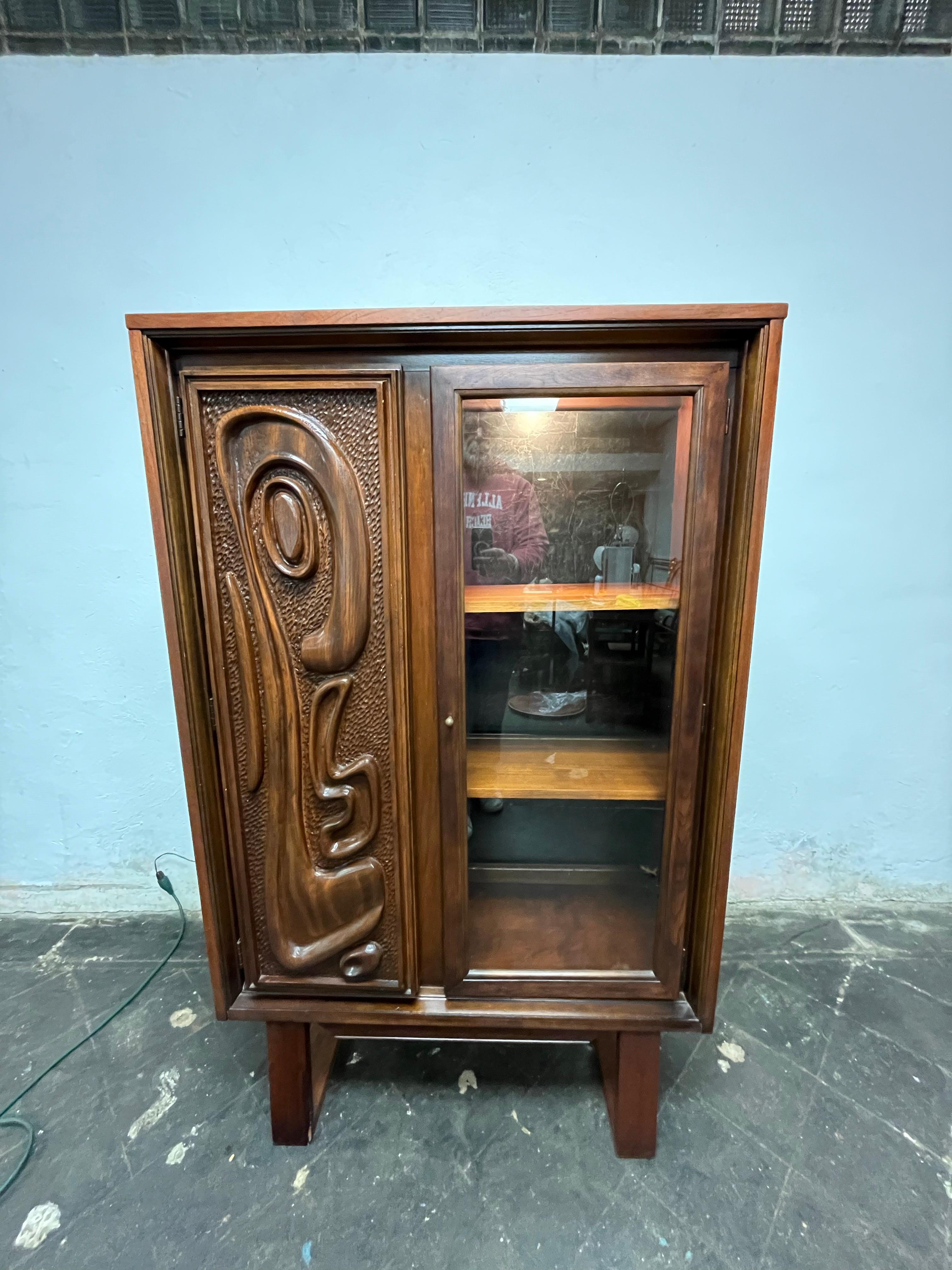 20th Century Vintage Bespoke Witco Pulaski Cabinet