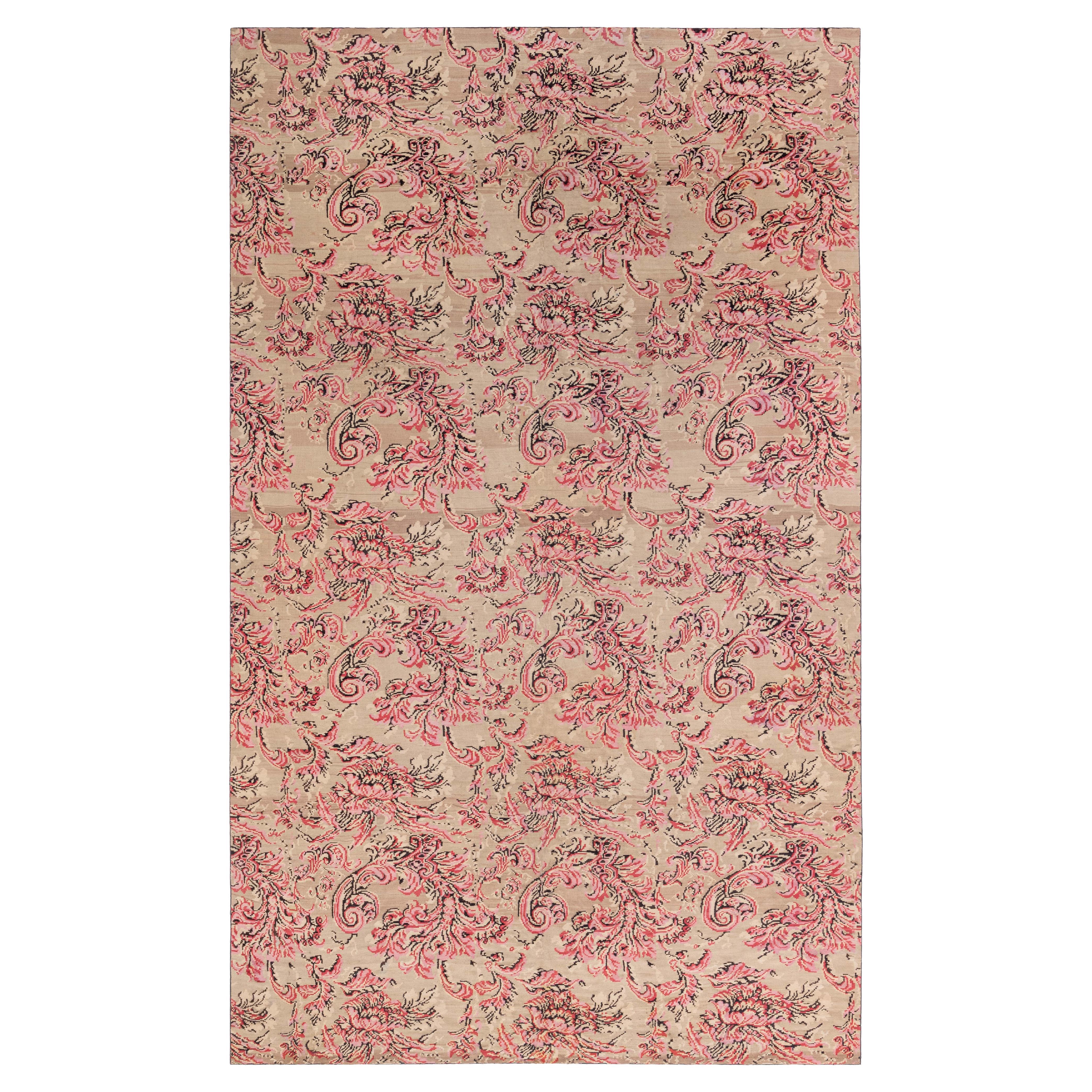 Vintage Bessarabian Flat-Weave Wool Rug Doris Leslie Blau For Sale