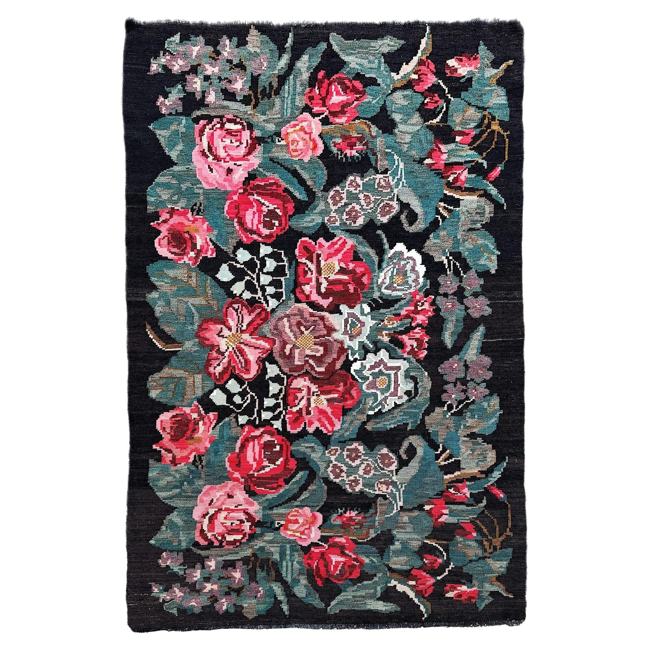 Kilim bessarabi d'epoca 2,21 m x 1,30 m in vendita