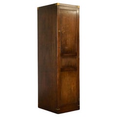 VINTAGE BEVAN FUNNELL MILiTARY CAMPAIGN SINGLE WARDROBE CUPBOARD