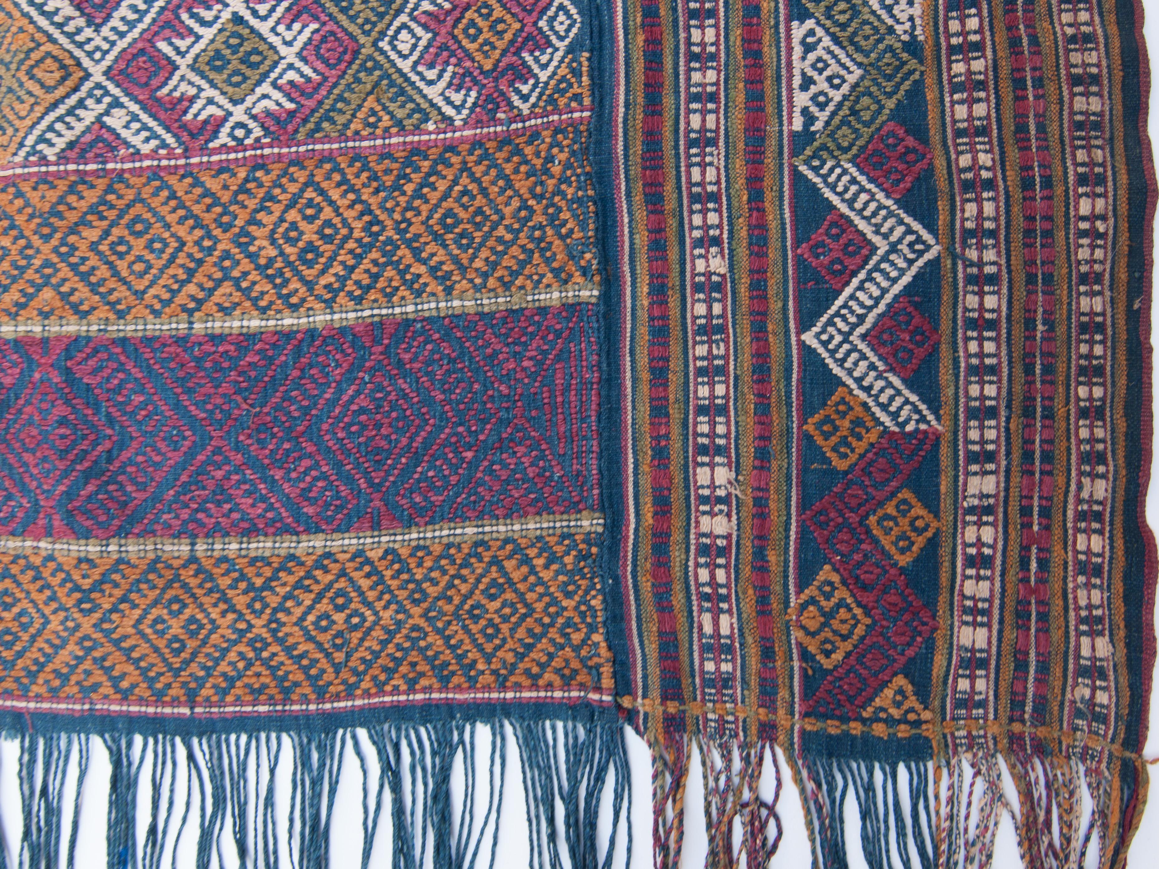 Vintage Bhutanese Ceremonial Silk Textile, Chagsi Pangkheb, Early 20th Century 5