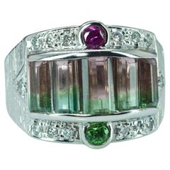Platinum Cocktail Rings