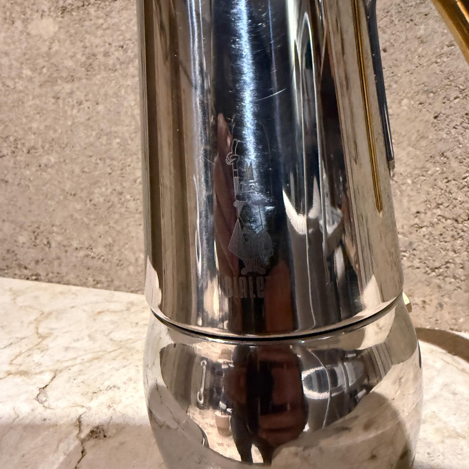Late 20th Century Vintage Bialetti Moka Expresso Machine Italy Post Modern For Sale