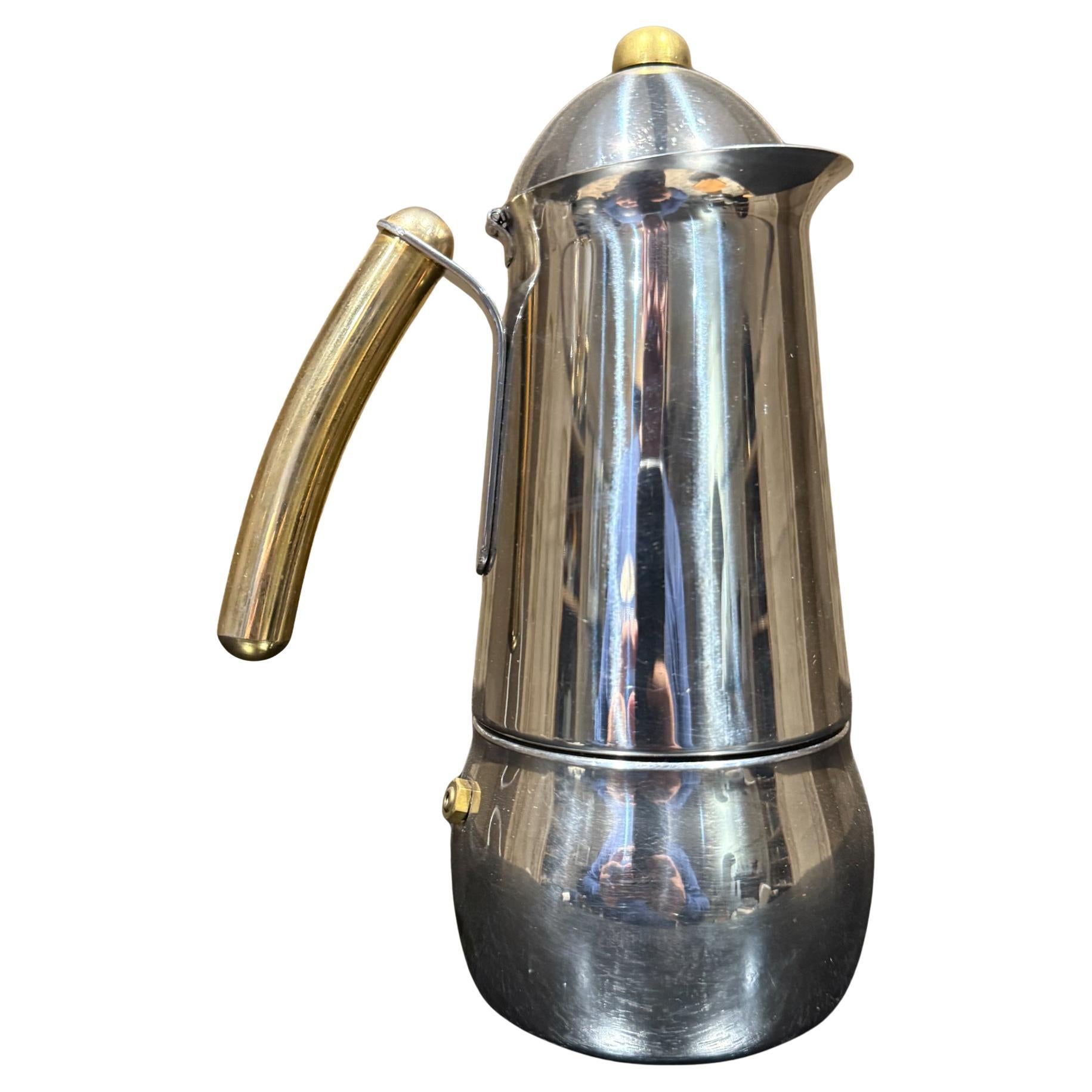 Vintage Bialetti Moka Expresso Machine Italy Post Modern
