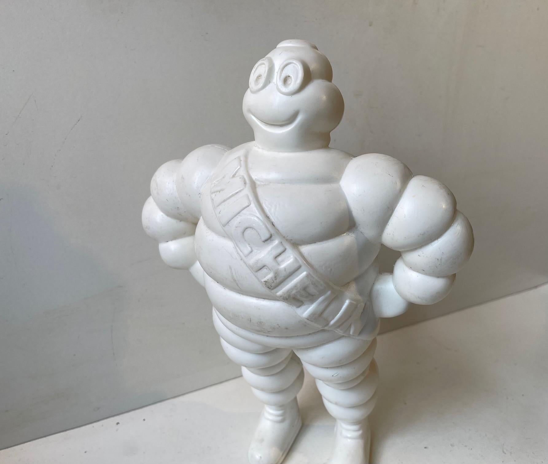 Plastic Vintage Bibendum Michelin Man, Made in France, 1980s
