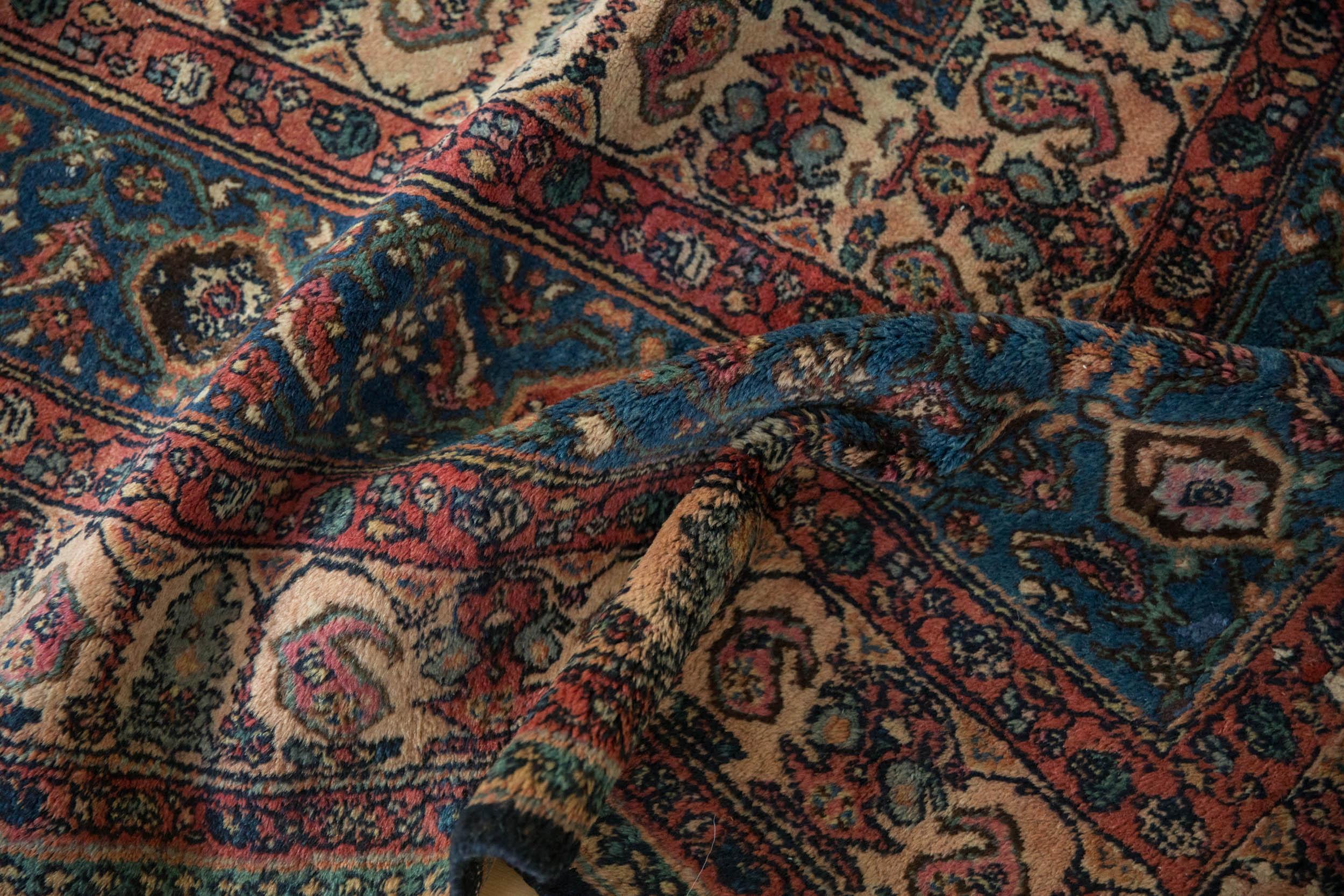 Persian Vintage Bibikabad Carpet For Sale