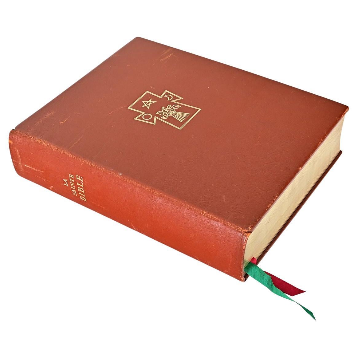 Bible vintage illustrée par Endre Balint 1966 en vente