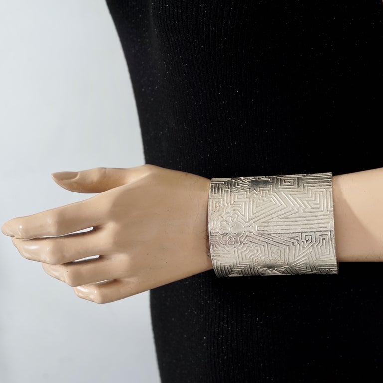Bracelet Vintage Biche De Bère – Métal Argenté, Occasion En Superbe état